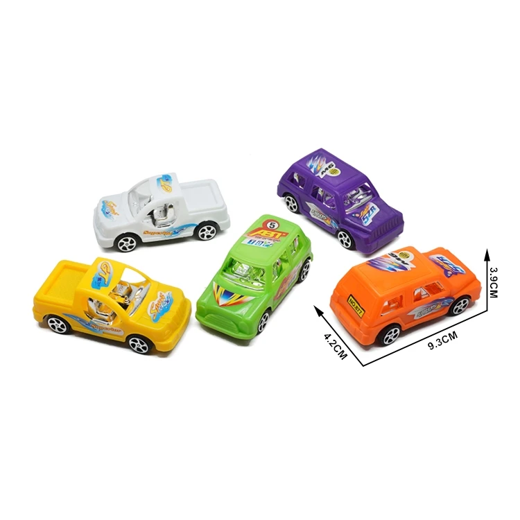 Plastic Colorful Pull Back Racing Car Toys For Kids