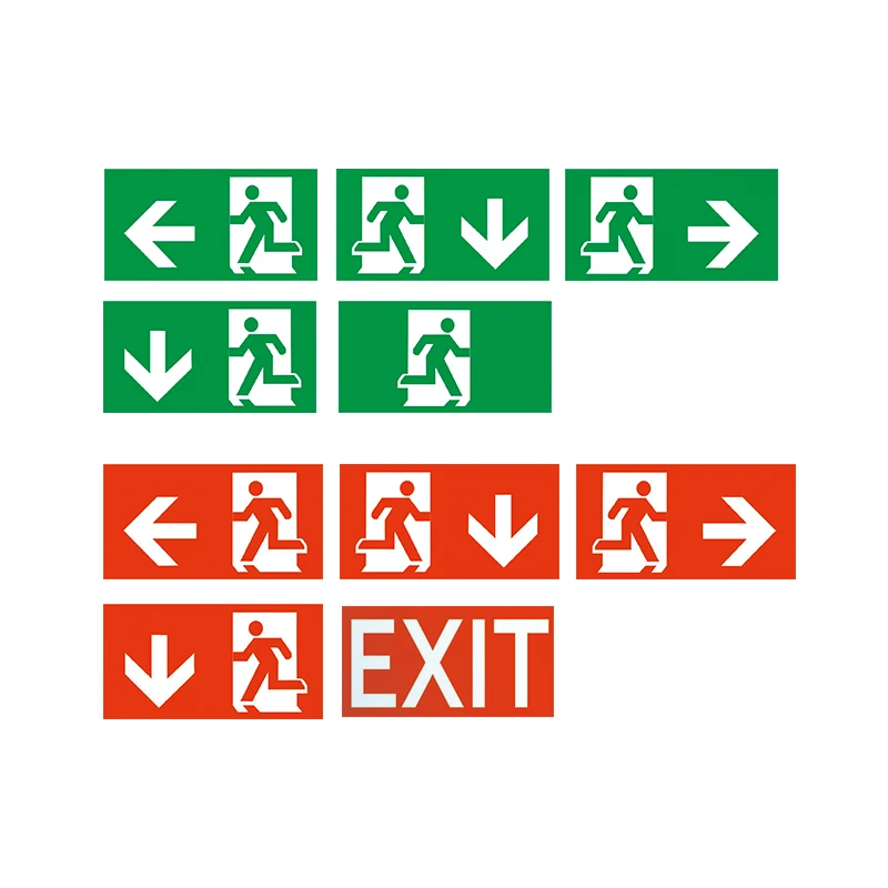 
wall mounted exit and emergency exit lights explosion-proof 