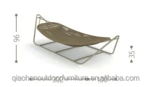 high quality pools swimming outdoor rope sun lounger rattan swing sun bed garden hanging chaise lounger chair