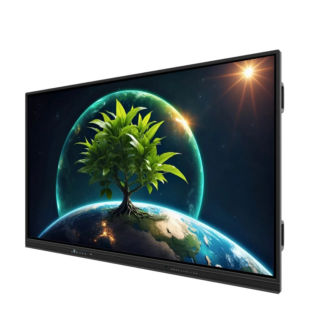 65 75 86 Inch Flat Panel Electronic White Board School Classroom Teach Touch Screen Digital Interactive Whiteboard Smart Boards