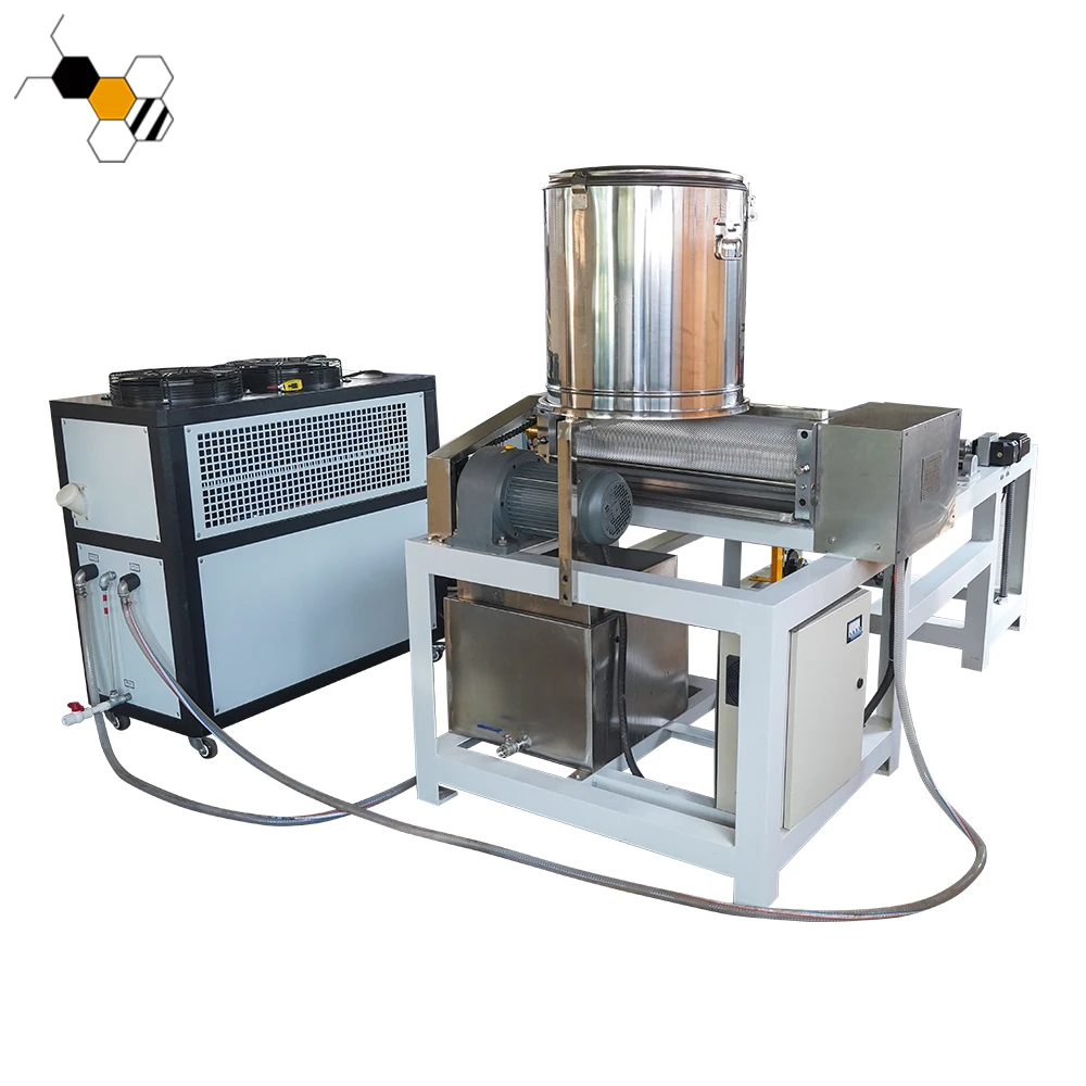 Electric auto beeswax embossing machine full automatic beeswax foundation machine
