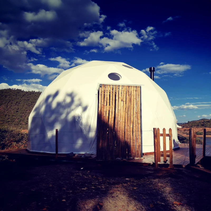 canvas bell tent cotton yurt for family bell high quality mobile planetarium dome tent
