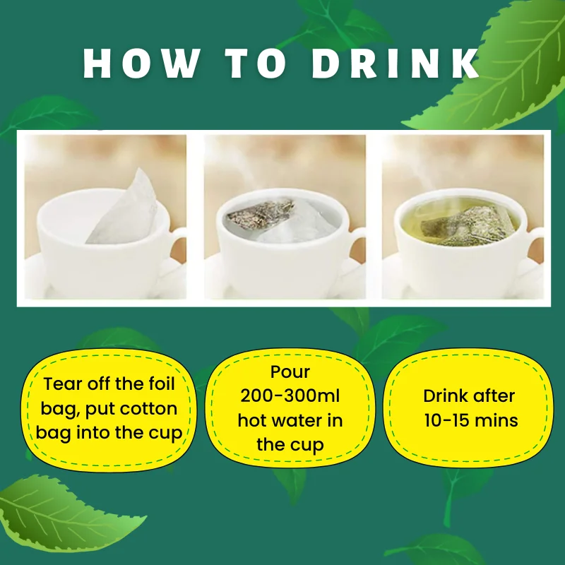 Private label 14 day tea bags moringa tea organic senna leaf detox tea