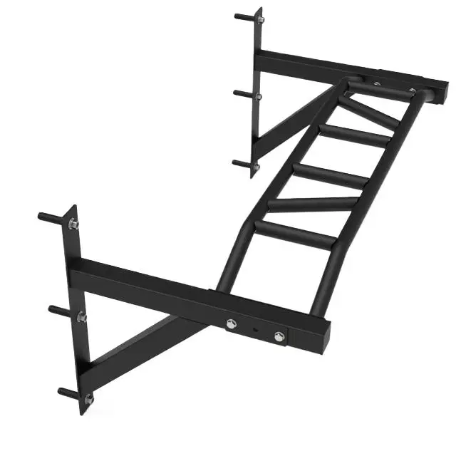 Steel Body Stretching Wooden Stall Bar Gymnastics Wood Stall Bar Wall Bars Gym Ladder