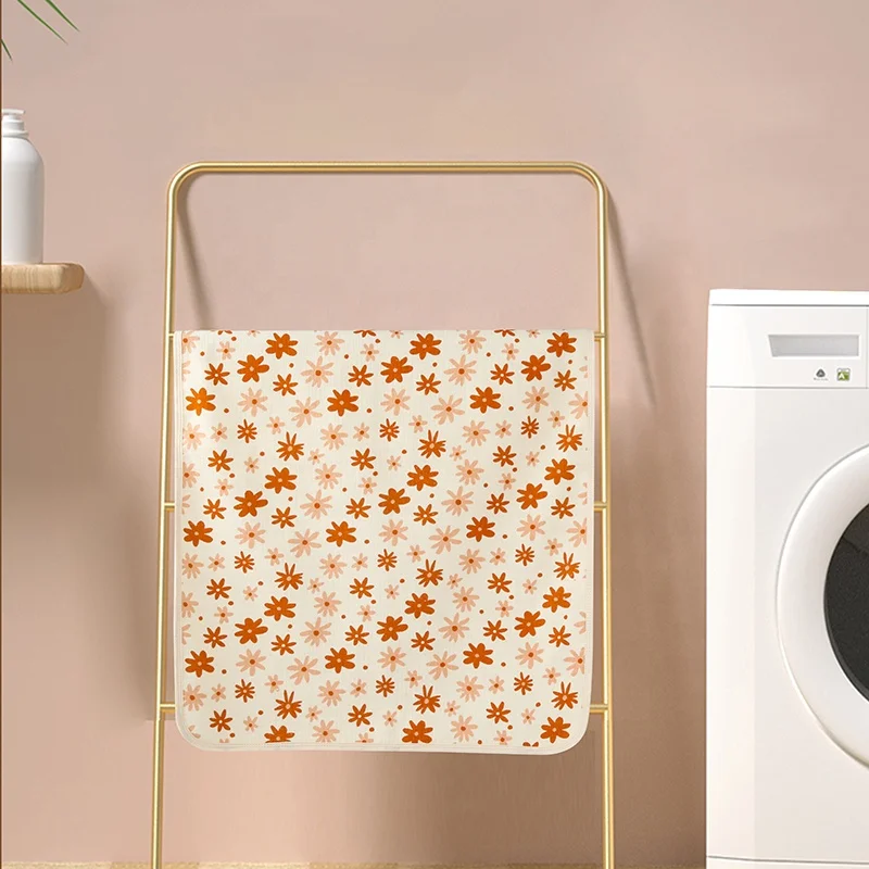 Baby waterproof muslin urine pad washable changing diaper mat for newborns