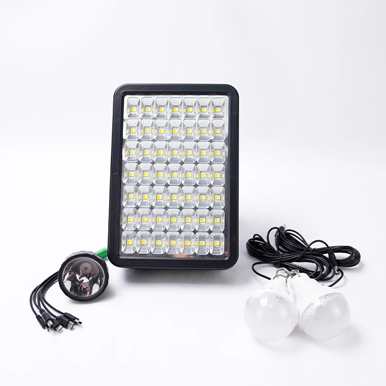 Оптовая продажа домашняя и наружная портативная солнечная панель светодиодная подсветка мобильное радио все в одном мини система солнечного освещения