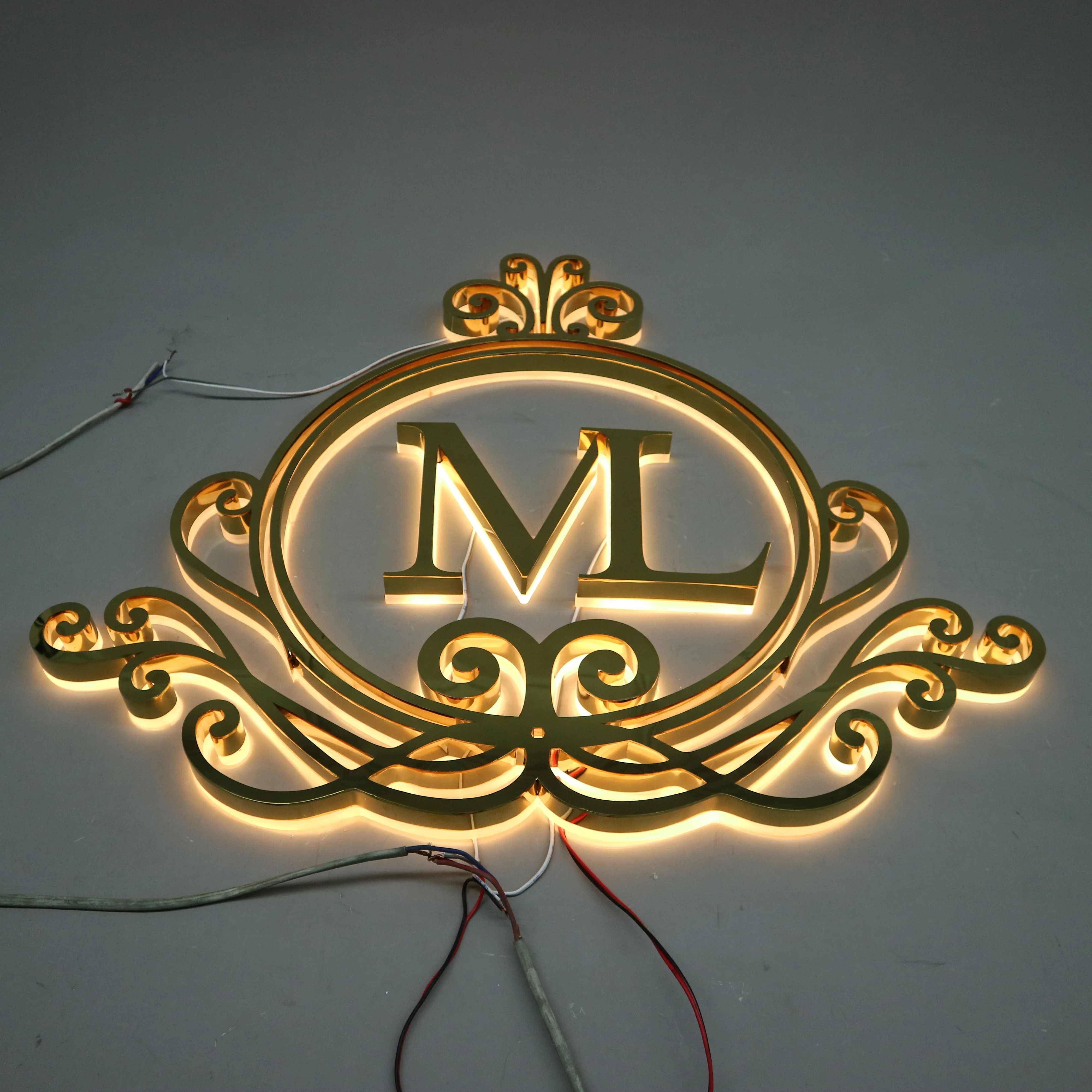 3d led sign outdoor shop signs letters giant stainless steel metal indoor outdoor lighting letter led sign