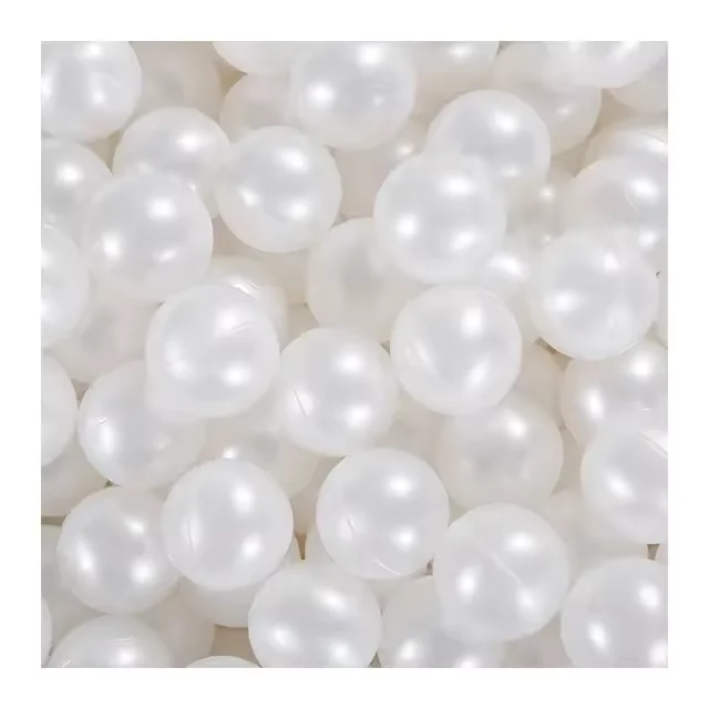 Durable 7cm 70mm Plastic Pearl Color Commercial Kids Bulk Soft Play Toy Ball Pit Balls For Kids