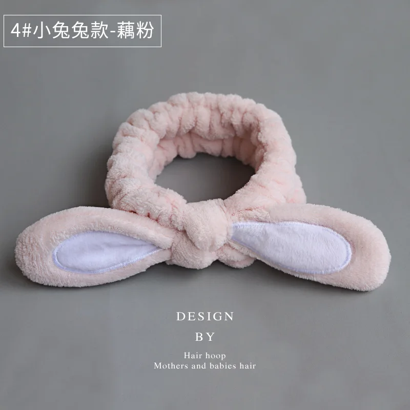 
Cute Wash Shower Make Up Elastic Bathroom Shower Headband Women Hair Band 