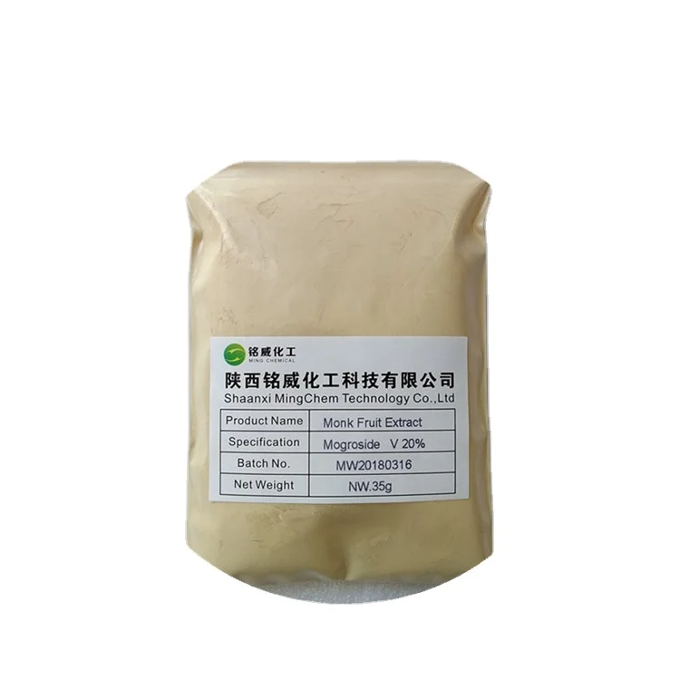 
Organic monk fruit extract sugar powder lo han guo sweetener 