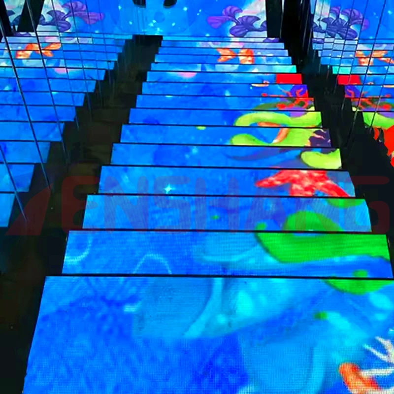 Indoor Outdoor P3.91 P4.81 P2.6 P2.9 Interactive Led Dance Floor Digital Display Screen Advertising Screen Display