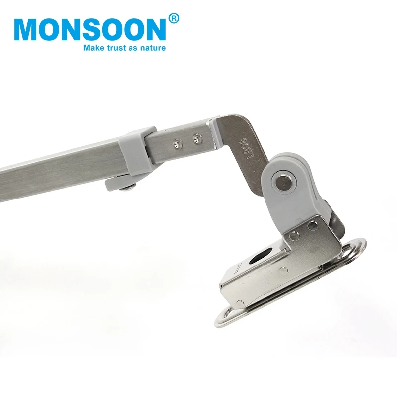 Furniture Hardware iron upward opening system Cabinet Door Support Soft Close Flap Stay For Cabinet Door