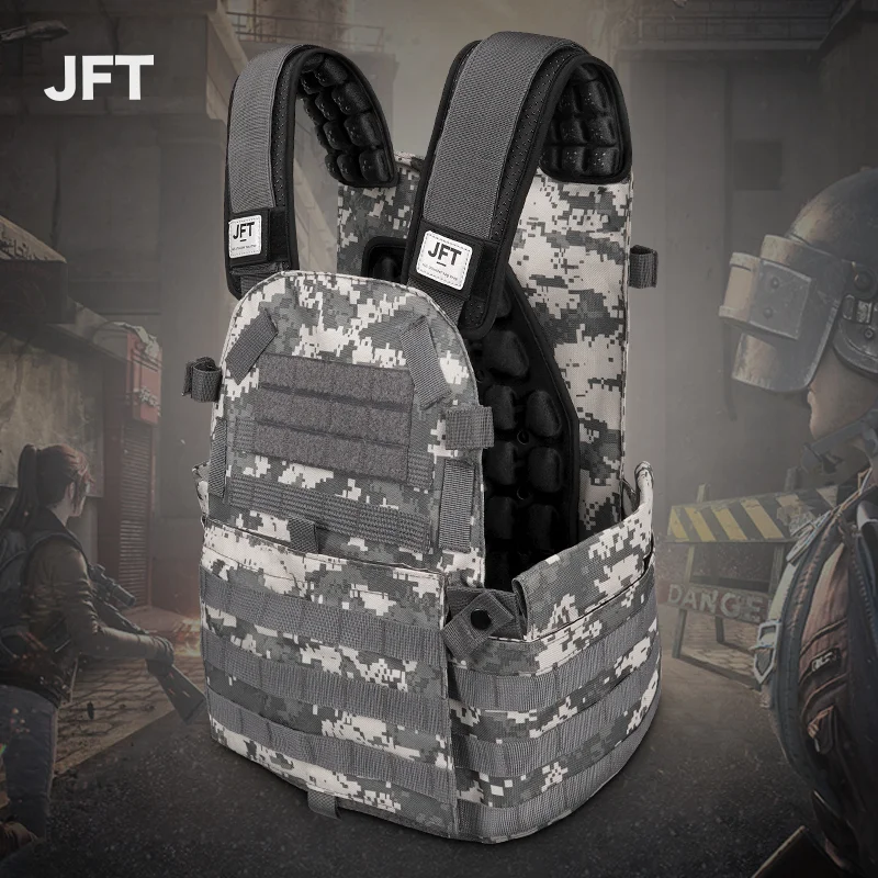 Custom Logo Cushion Pad Breathable For Tactical Vest Airsoft Paintball Accessories Manual compression charge air sac