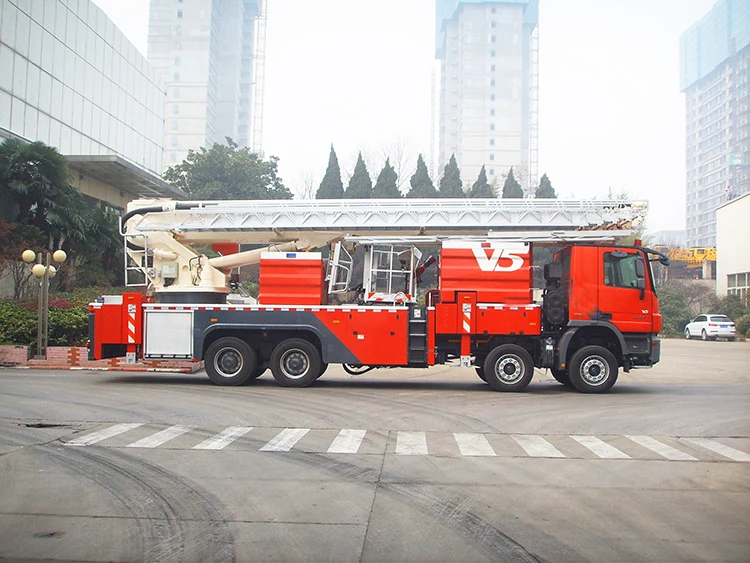 Cheap Sale Famous Brand Chinese DG54M1 Firefighting Truck 54 m with Platform Fire Truck
