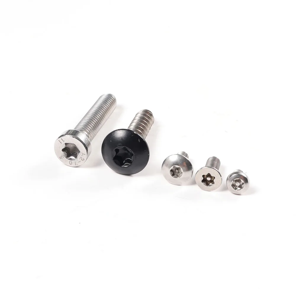 Custom Black Electrophoresis Stainless Steel A2 A4 Machine Screw Bolt with Washer
