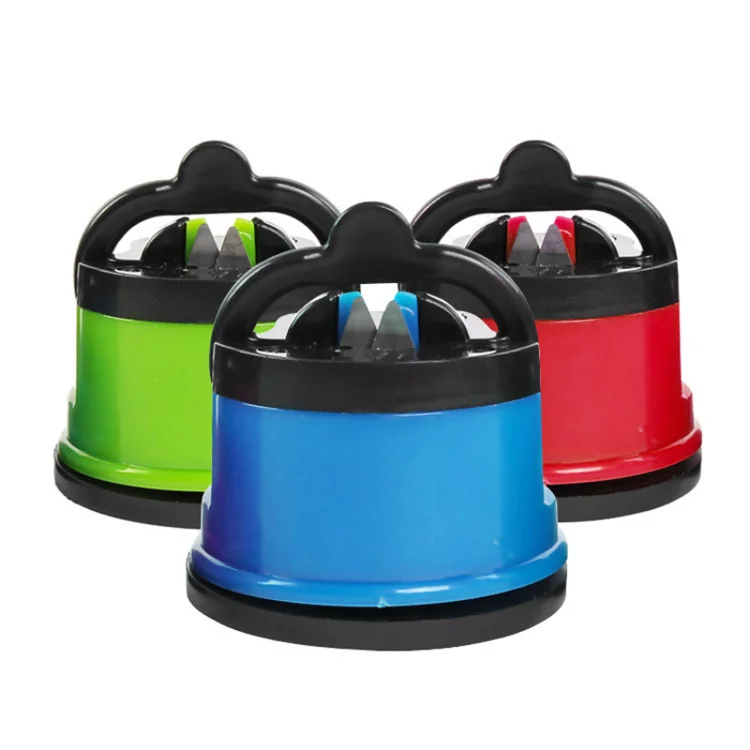 Kitchen sharpener household Knife Scissors Blade Grinder mini knife sharpener with suction pad
