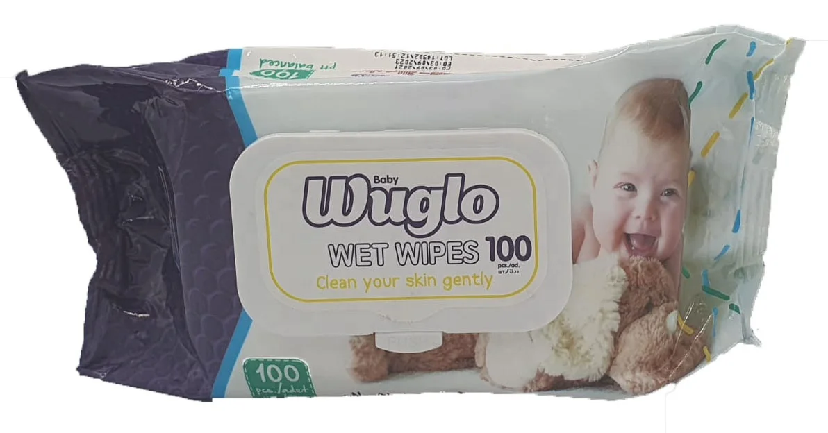 WUGLO WET WIPES ANTI-BACTERIAL CLEANING PRODUCTS BABY MADE in TURKEY FACTORY PRICE