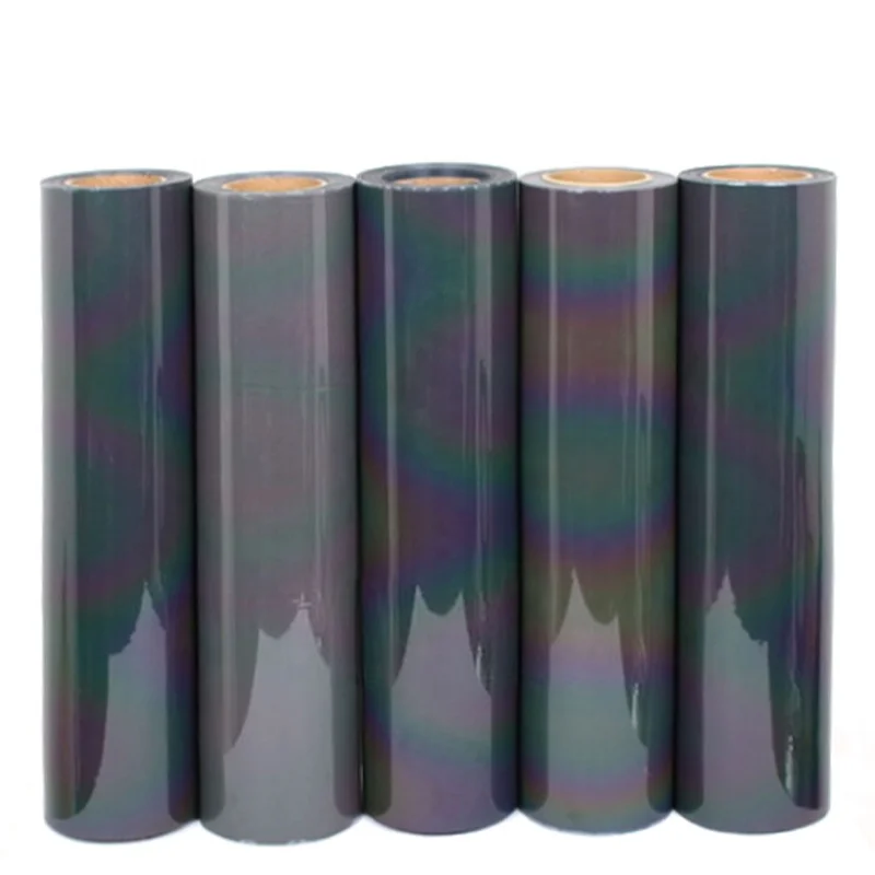 YouGuang Direct Factory Rainbow Reflective Heat Transfer Vinyl Rainbow Reflect Tape Reflective Material Roll for Fashion Jacket