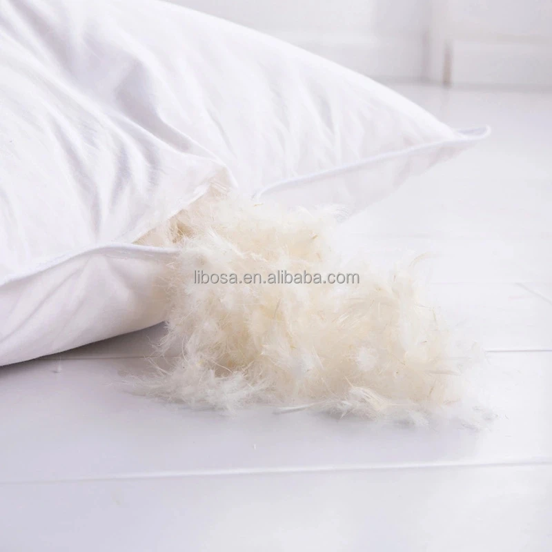 Wholesale cheap pillows hotel down pillows for bed insert cushion white hospital pillow