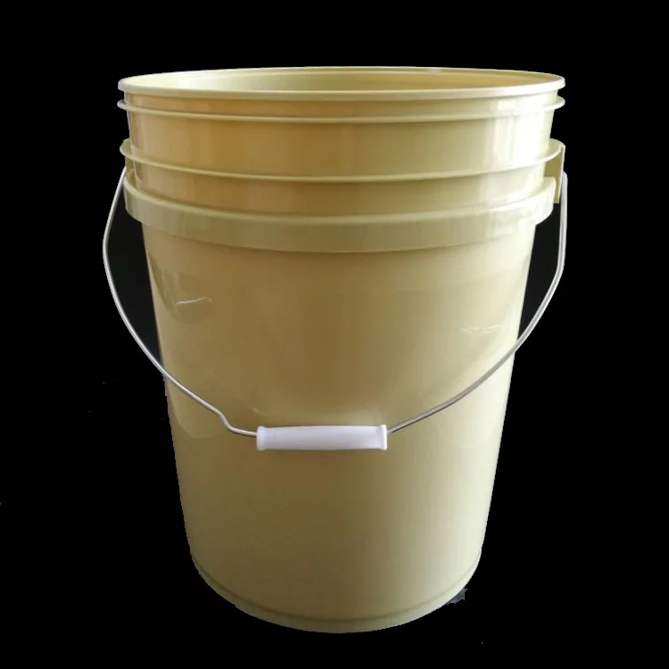Factory custom Plastic packaging buckets for fertilizers Plastic Pail with lid wholesale Recyclable 5 gallon 20L Plastic bucket