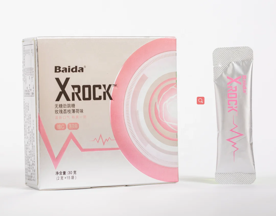 wholesaler halal Zero Sugar Assorted Fruit Flavored Sugar Free Hard popping Candy