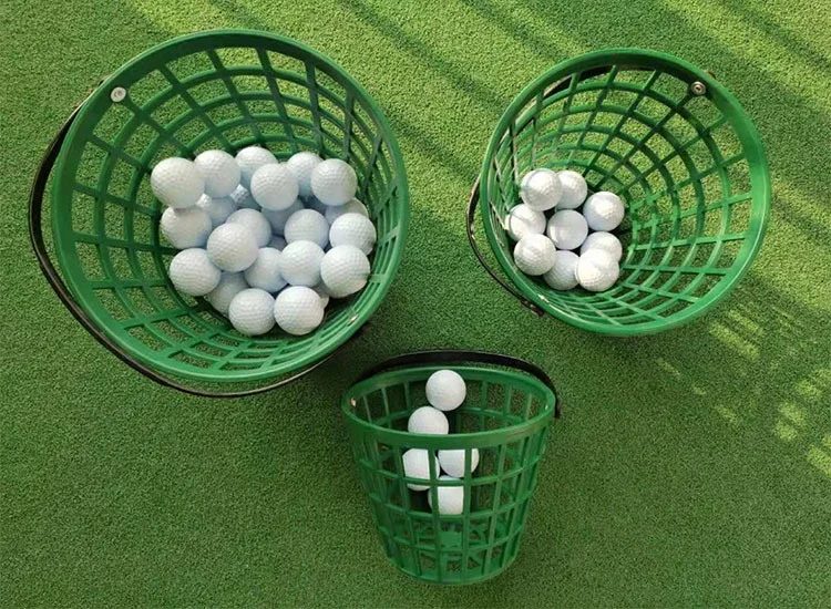 Deluxe 50,75,100 Balls Capacity Plastic Driving Range Golf Ball Baskets