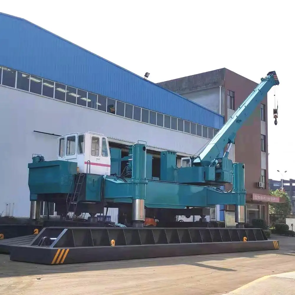 
Hydraulic press-in pile driving machine with hydraulic screw pile driver ZYC 600 1000T 