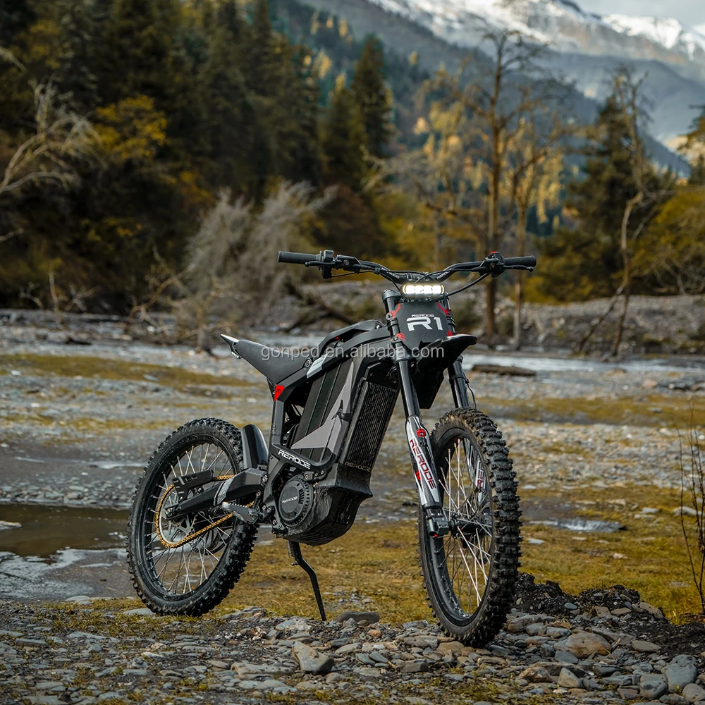 Высокая скорость 88 км/ч R1 dirt motorcycle 8000 Вт мотор мощный Электрический внедорожный мотоцикл