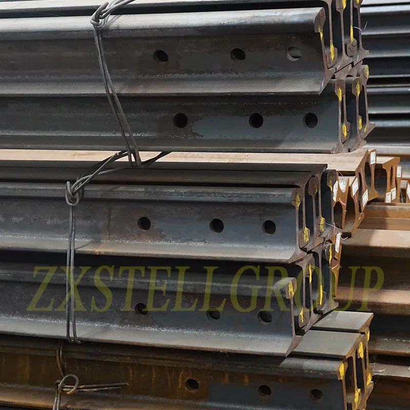 GB standard rail track U71mn grade 38kg heavy steel rail