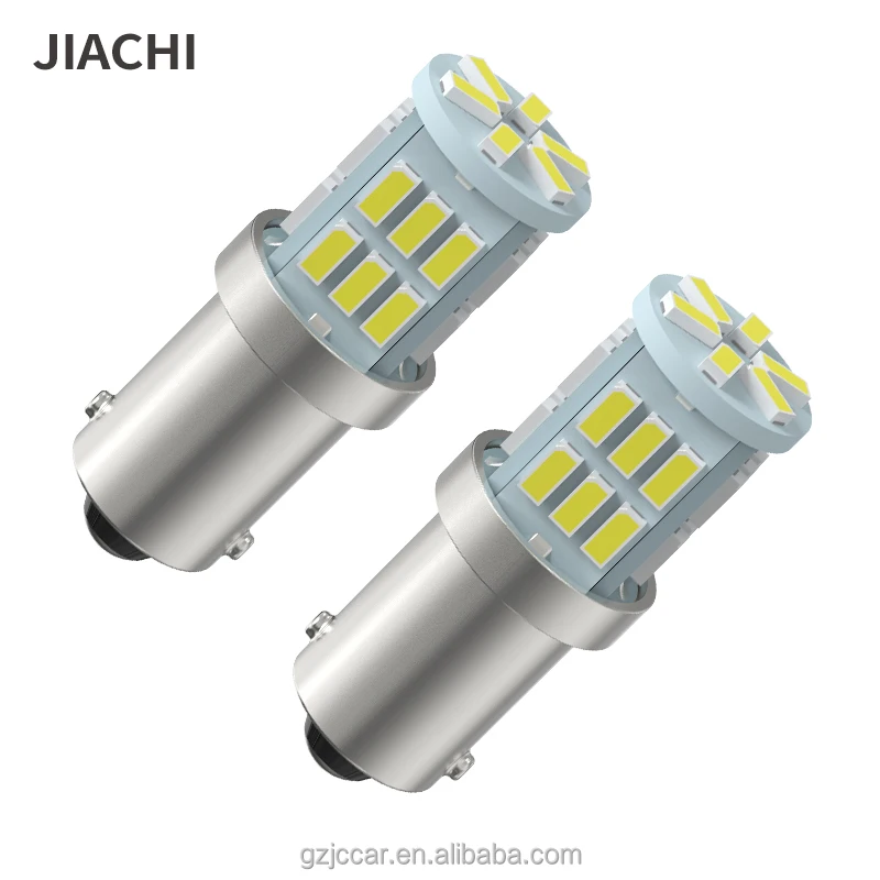 JIACHI FACTORY Super Bright 6500k T11 BA9S Car Led Bulb Lamp T4W H6W Auto Parking License Plate Light 3014chip 30smd DC12v White