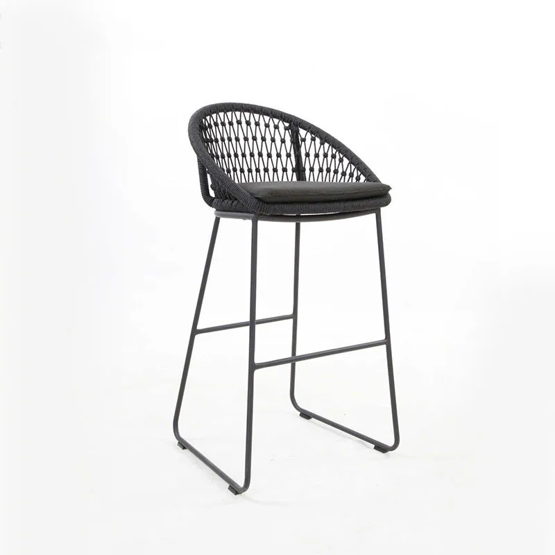 Modern design metal kitchen bar chair