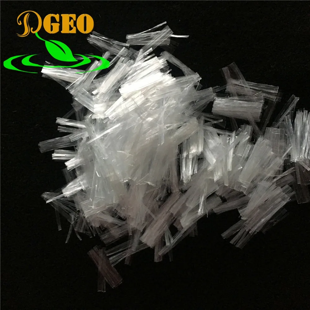 Customized length 100% virgin homopolymer polypropylene with form of mesh PP mesh fiber