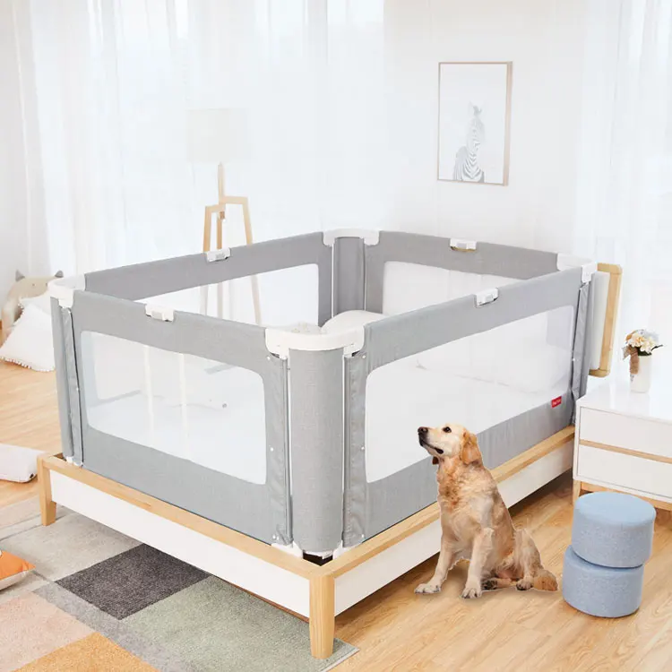 Folding Infant Bed Rails For Children, Extra Long Bybi Bed Playpen For Baby/bed protector