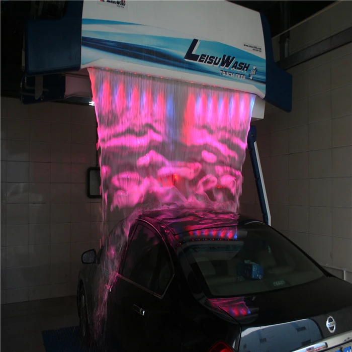 Famous Leisuwash 360 mini automatic car washing machine high pressure self service for gas station
