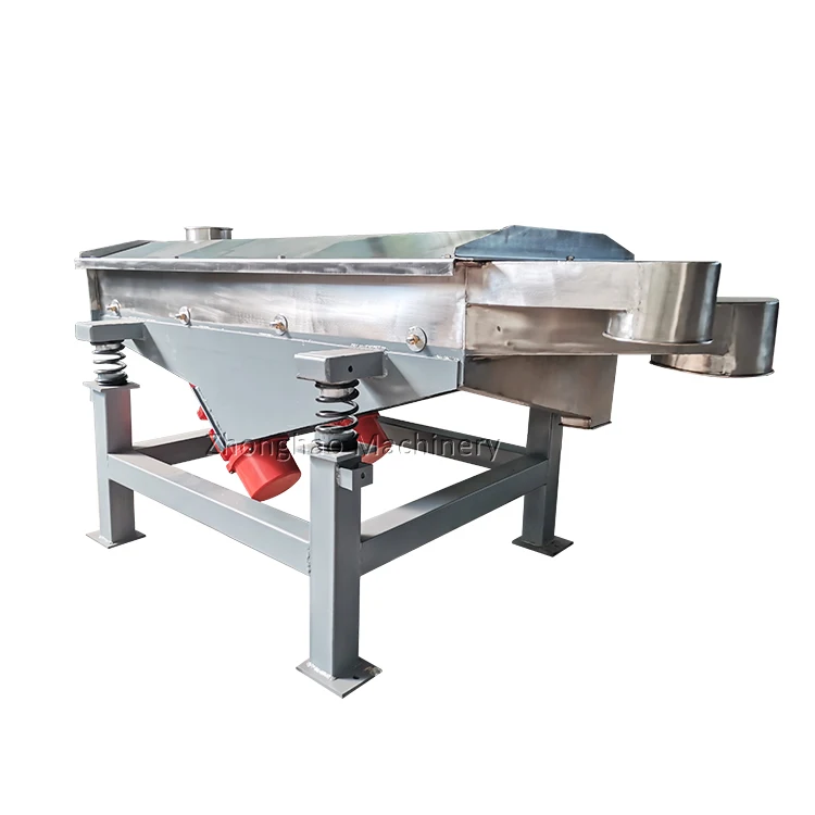 Linear Vibrating Screening Sifter Vibrator Machine For Plastic Linear Screen Manufacturer Sieving Grinding Sieve Machine