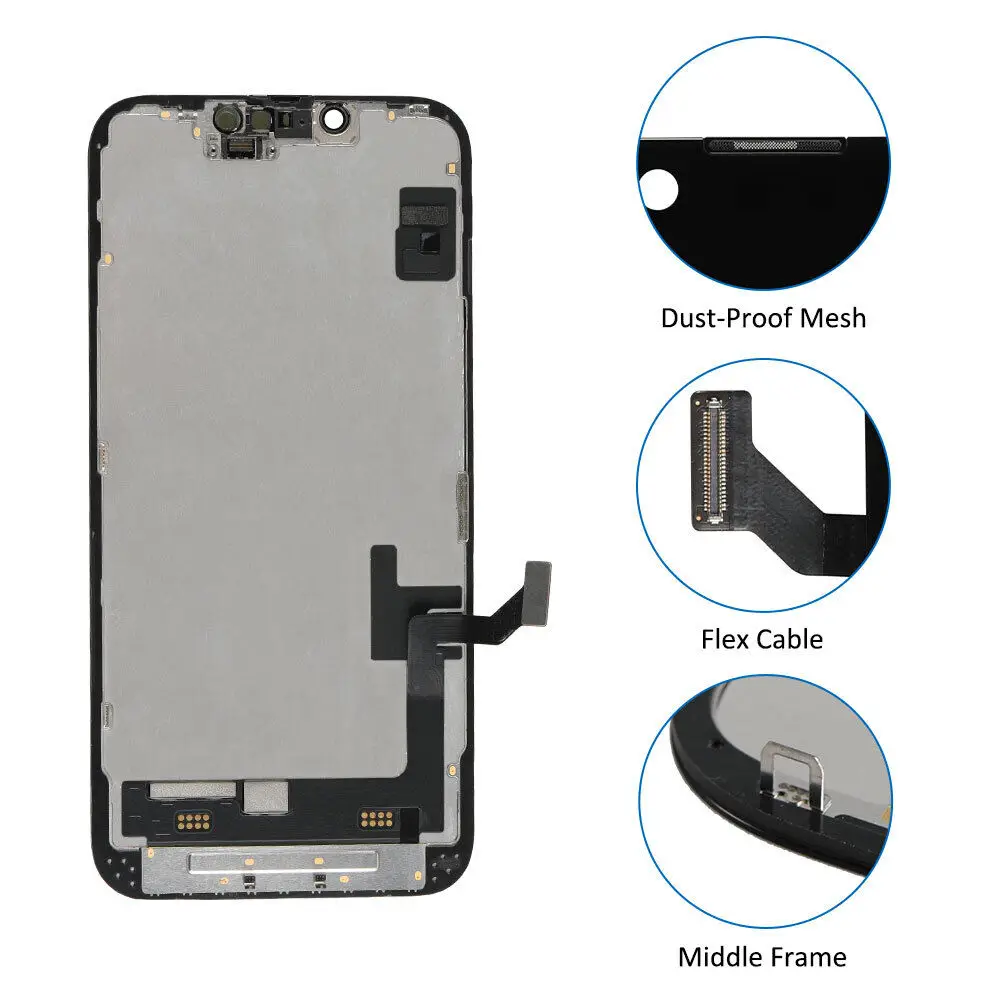 Wholesale OEM LCD Touch Screen  Incell LCD For iPhone 14 14 Plus LCD Display Touch screen Digitizer Replacement Lot