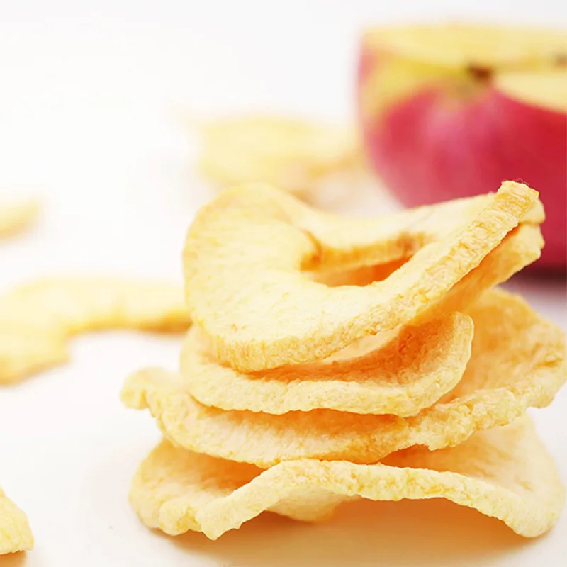 Dehydrated fruit apple quarters organic dried apple ring