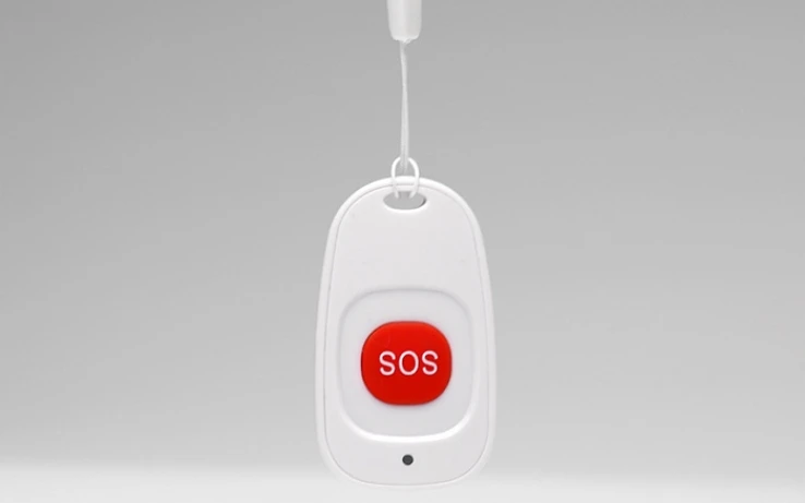 WDKL Portable Alarm Panic Button Wireless Nurse Alert System Caregiver Pagers Wireless Call Button