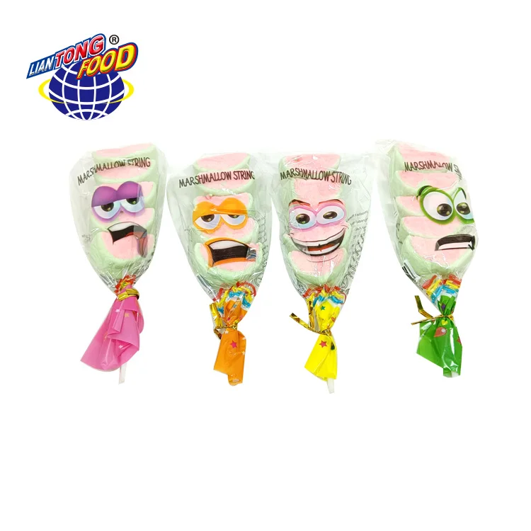 Marshmallow String Wholesale Halal Bulk Marshmallow String Candy Manufacturer Sweet Candy
