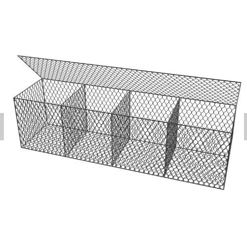 
High Quality Galvanized Hexagonal wire mesh Gabion Box Price Made In China 
