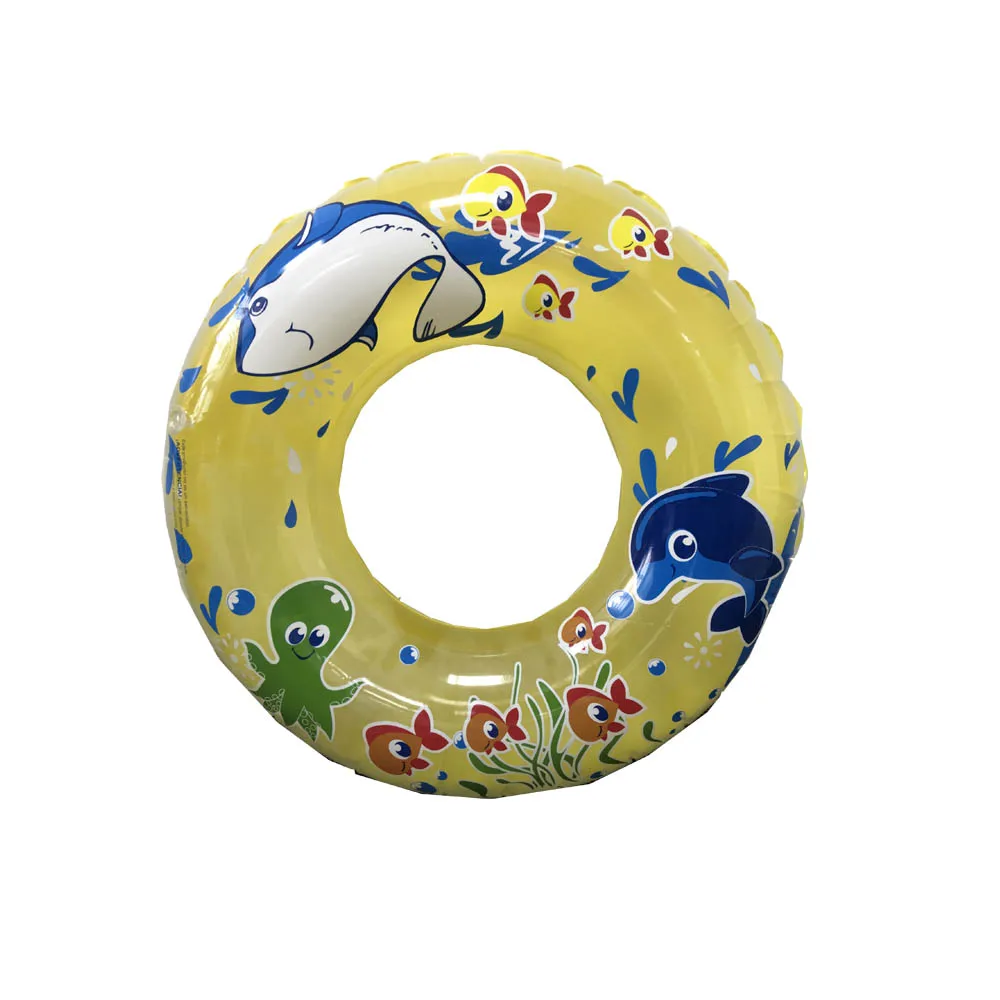 Factory Direct Sale High Demand Export Products Yellow Custom Swimming Ring Floating Inflatable River Tube