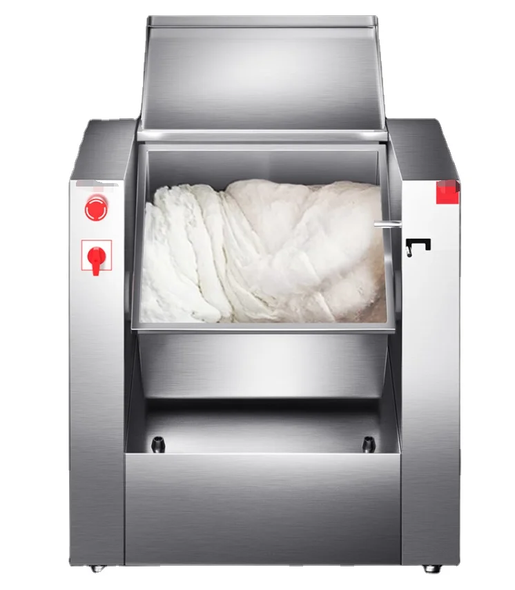 Commercial dough mixer 304 SS multifunctional dough mixing kneading twisting machine canteen buns steamed buns 25 liters