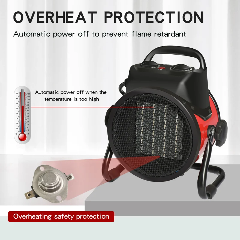 3000W Portable air heater automobile ceramic PTC resistor semiconductor heater