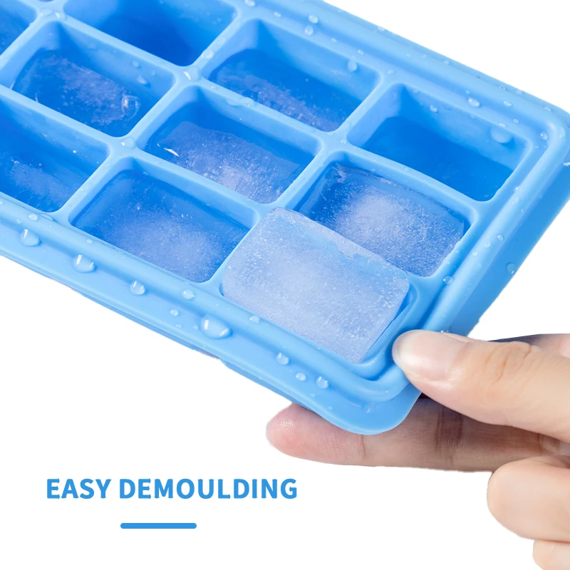 Factory Price Food Grade Ice Maker Ice Cube Trays Silicone Moulds Whiskey Ice Mould