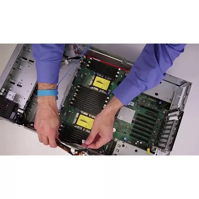 Новый в наличии D ell PowerEdge R940 4U 5U стоечный сервер 12 NMVe hdd тел Xeon Platinum 8180 2 5 г сервера