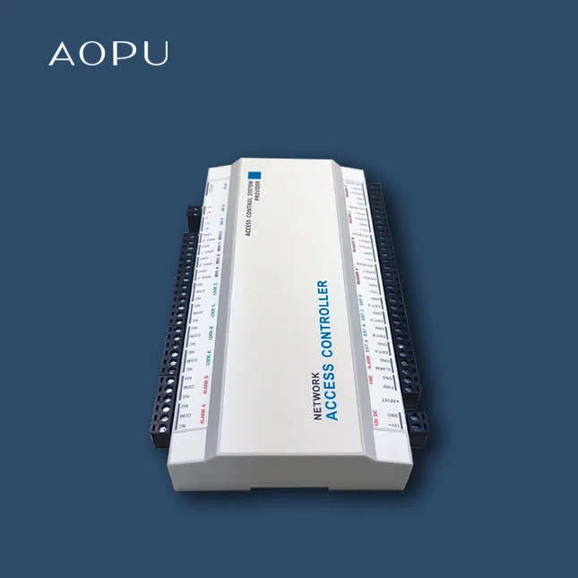 
Electronic remote network IP door lock button gate WG RFID card reader access controller 