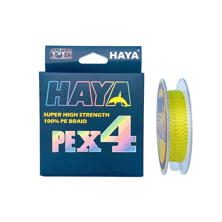 Тяжелая прочная плетеная катушка HAYA X8 рыболовная леска для тунца высокая прочность Максимальная стойкость к истиранию
