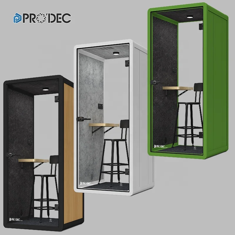prefab house office use modular phone booth open plan office prefab container booth