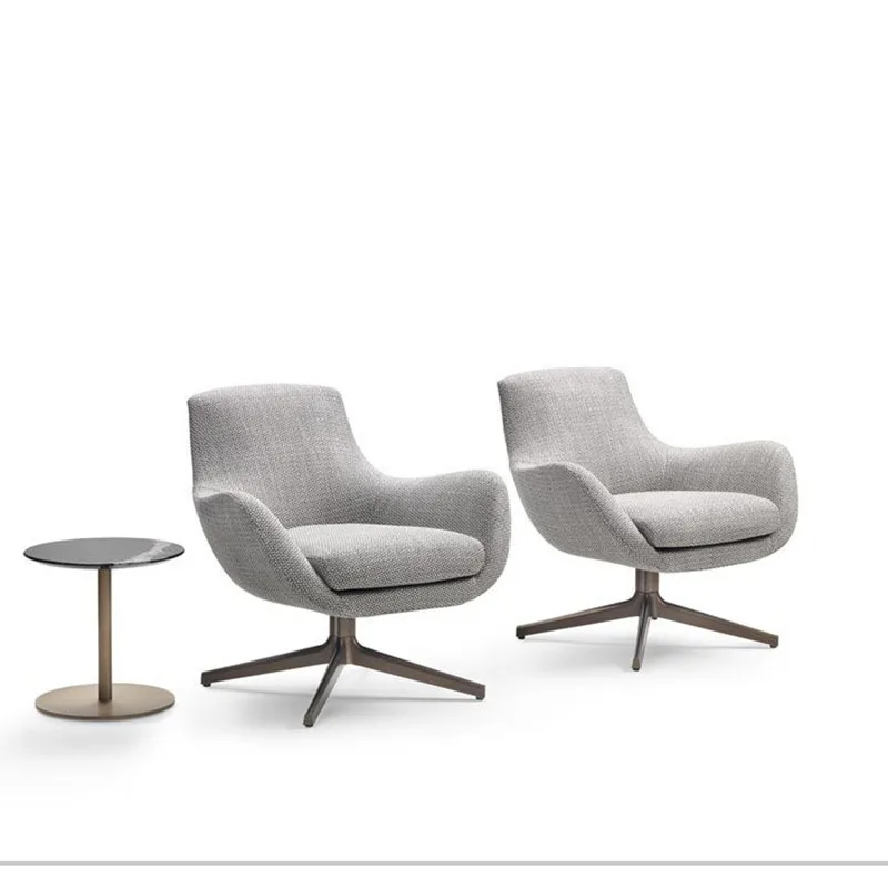 Hot sale upholstery fabric living room furniture  Swivel Chairs Modern office Manager Chairs Study room Chairs