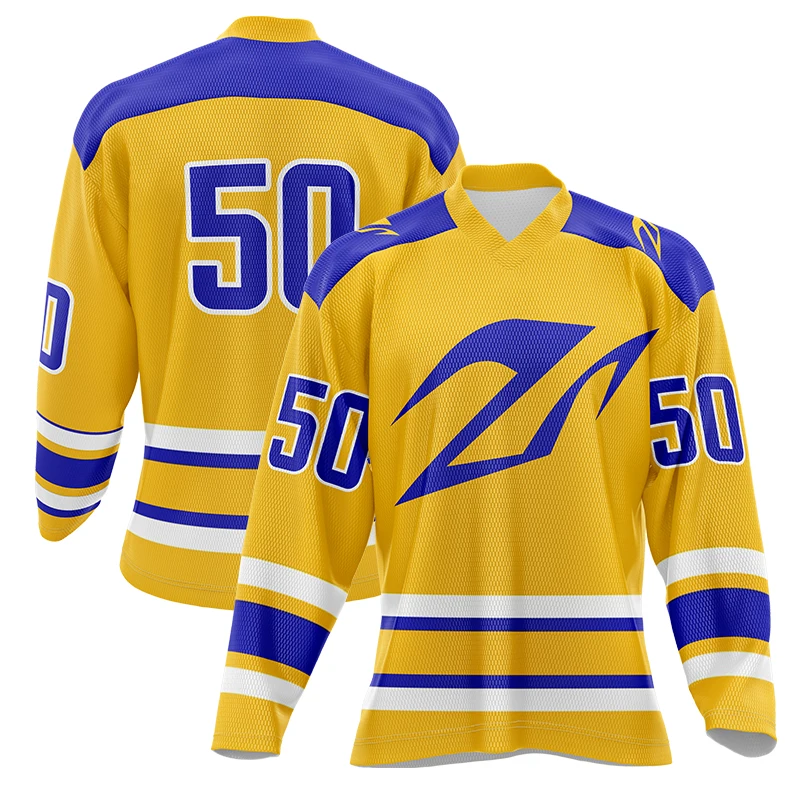 Cheap custom logo printing ice hockey team jersey polyester fabric high quality sublimated hockey jersey